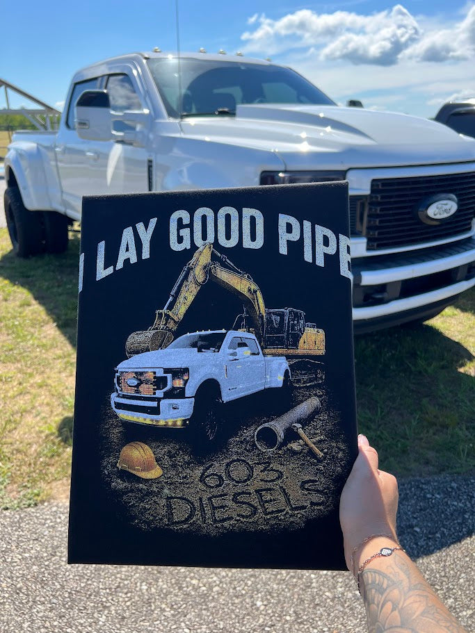 I Lay Good Pipe Tshirt