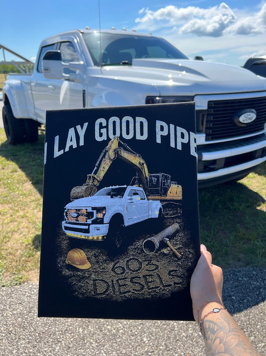 I Lay Good Pipe Tshirt
