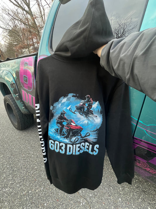 Snowmobile/Grass Drags Hoodie