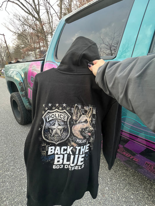Back The Blue Hoodie