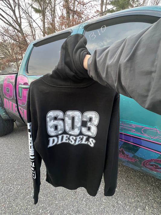 603 Diesels Light Grey Camo Tshirt