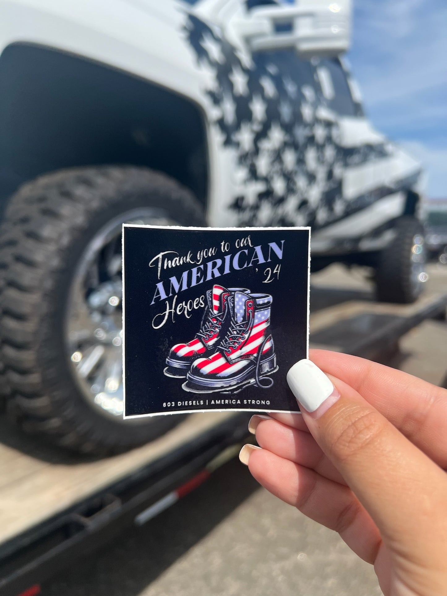 American Heros Sticker