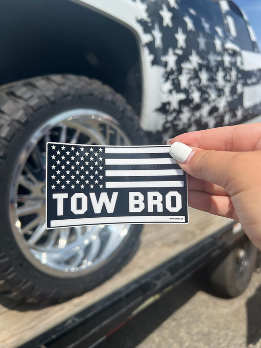 Tow Bro Sticker