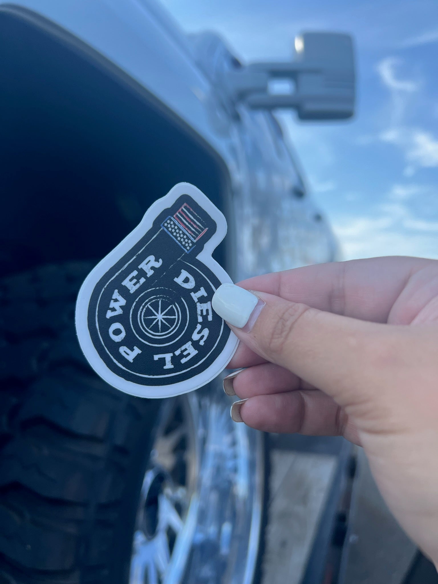 Engine Power Sticker Diesel Power Turbo Sticker - 73 – 603 DIESELS