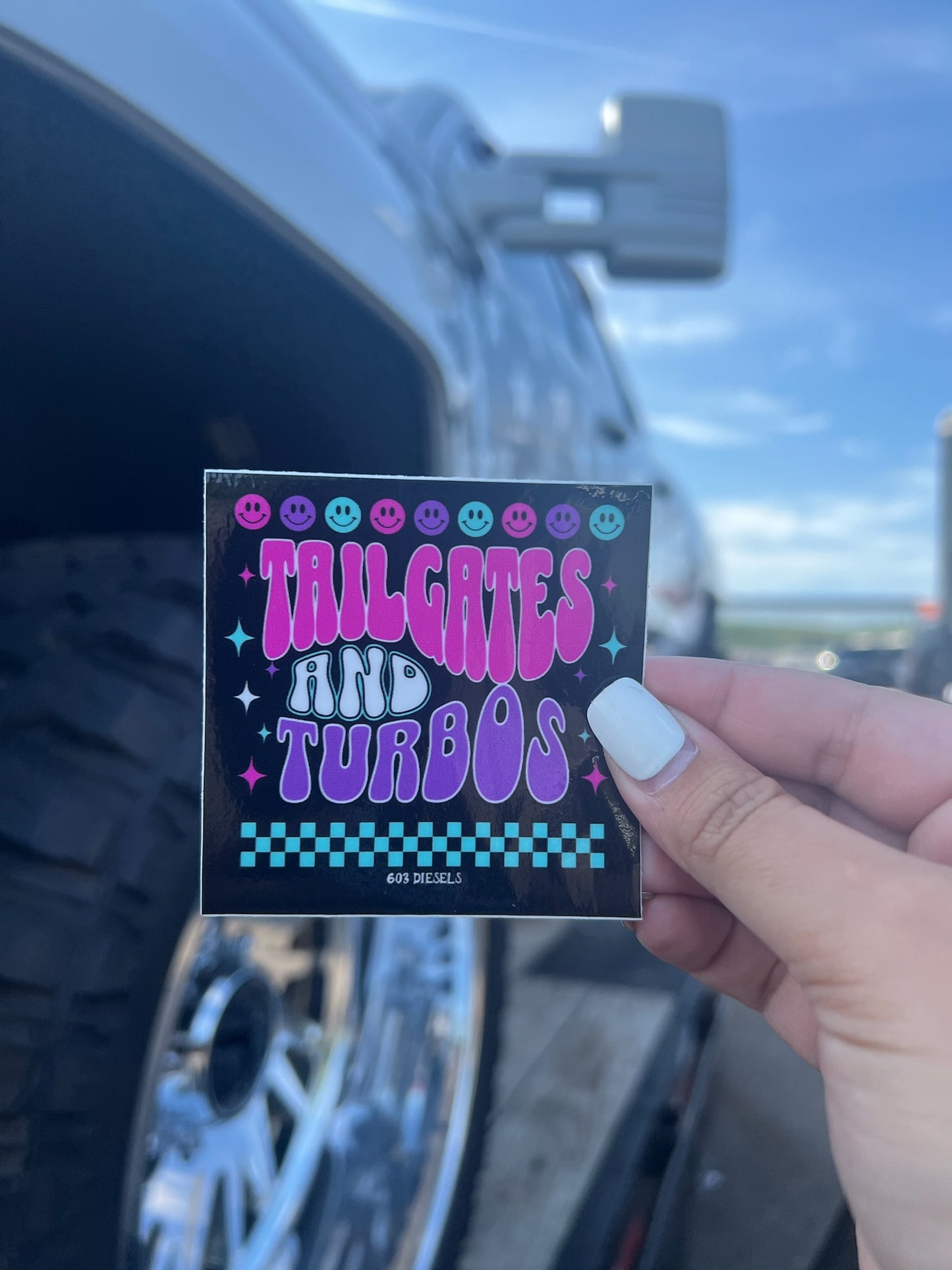 Tailgates & Turbos Sticker