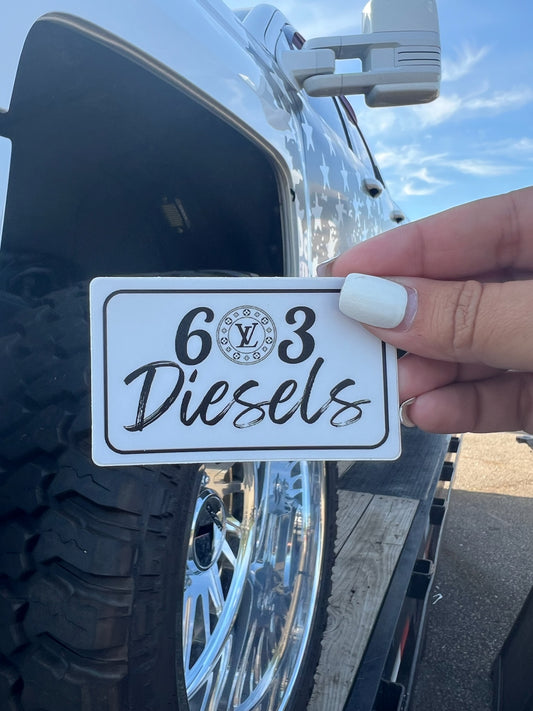 Boujee 603 Diesels Sticker