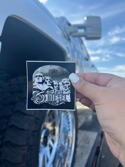 Mt Truckmore Sticker