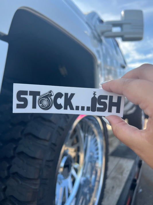 Stock(ish) Nos Sticker