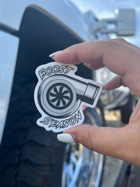 Boost Season Sticker