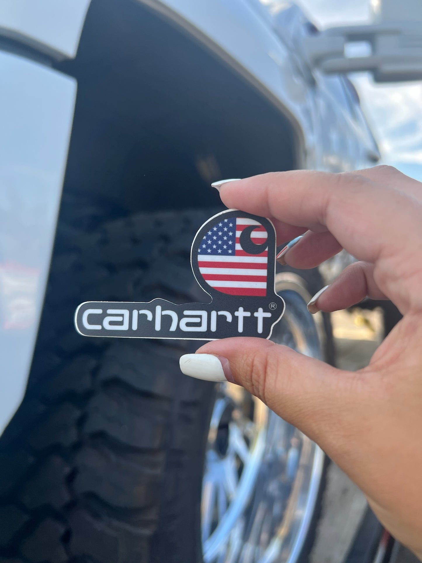 Carhartt Flag Sticker