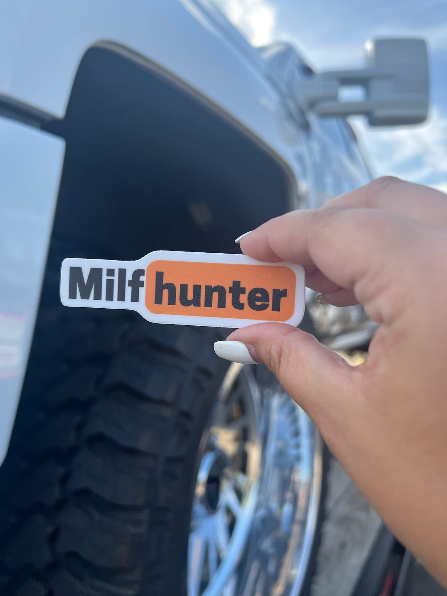 Milf Hunter Sticker