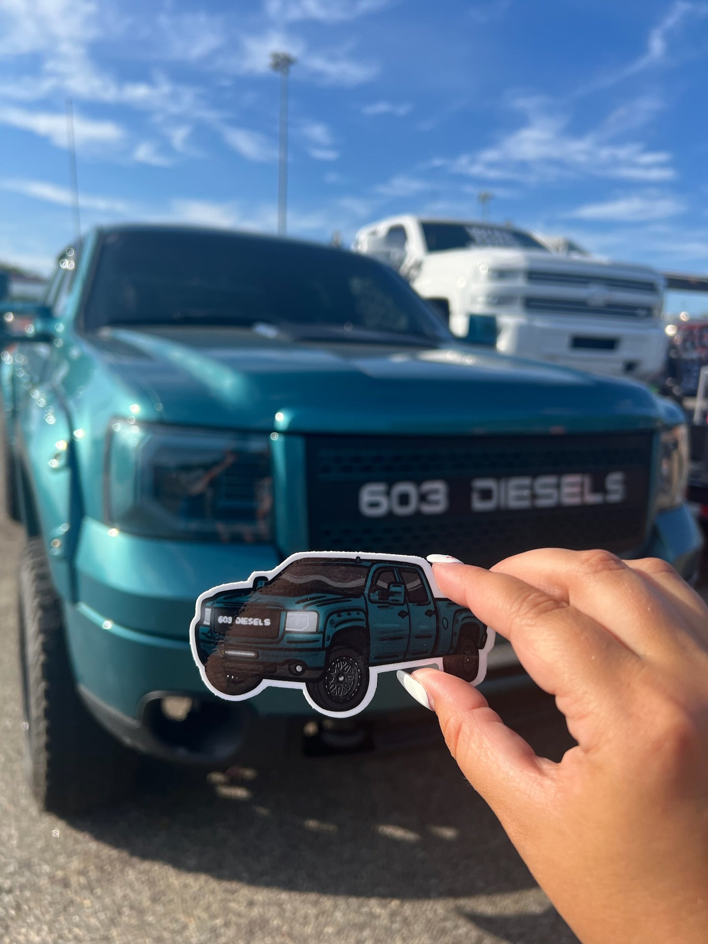 603 Diesels Truck Sticker