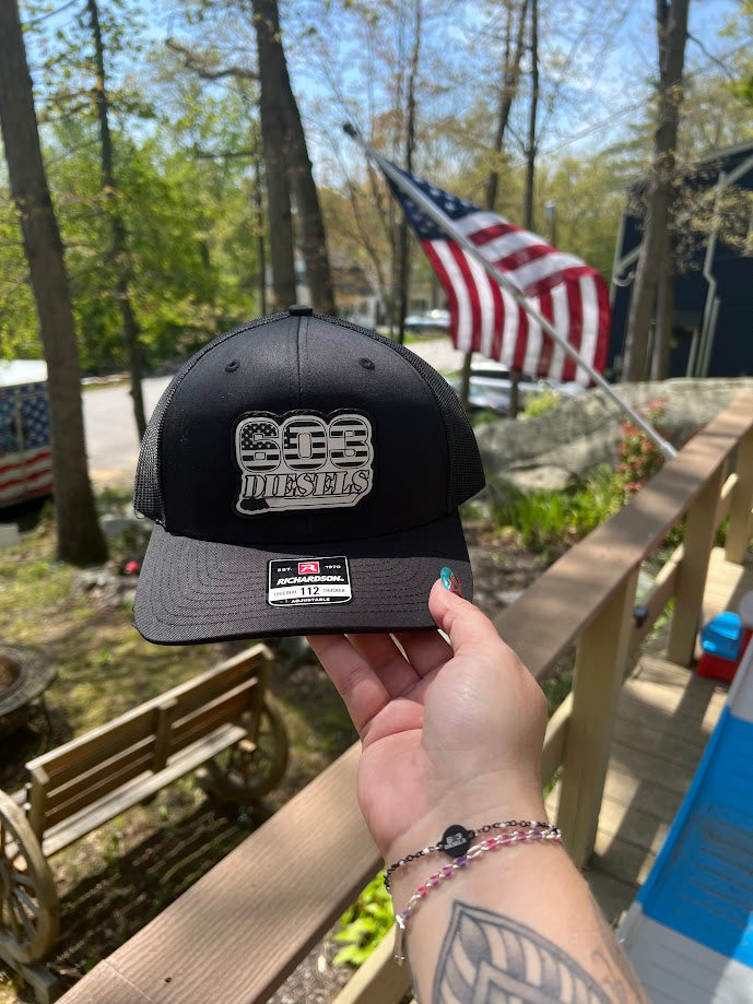 Leather Patch Hat