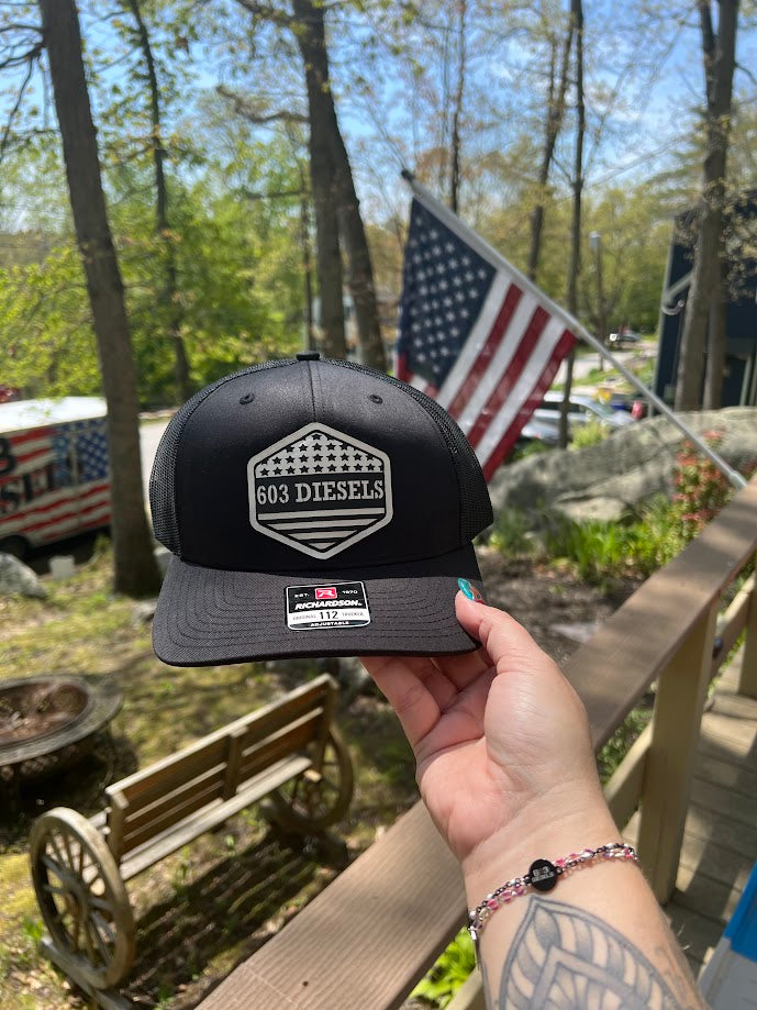 Leather Patch Hat