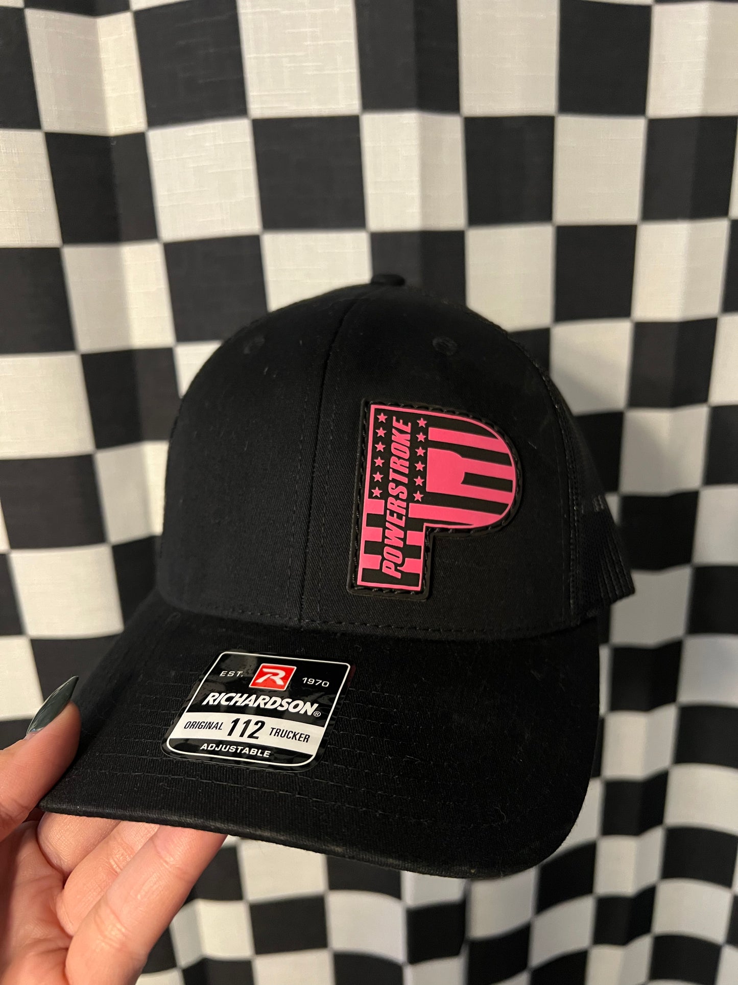 Cummins/Duramax/Powerstroke Leather Patch Hat