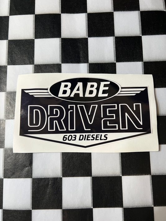 Babe Driven Decal
