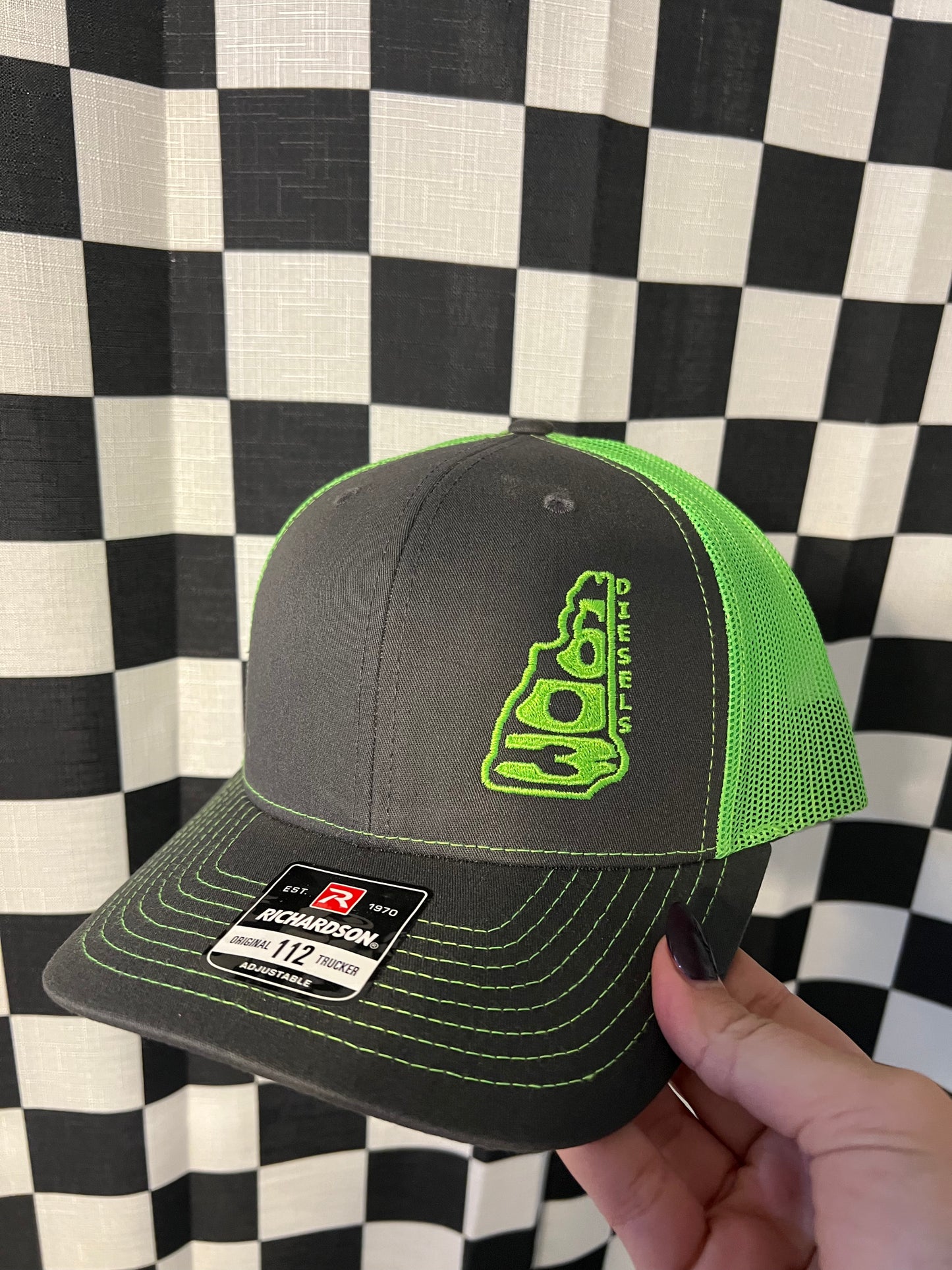 State Outline Embroidered Hat