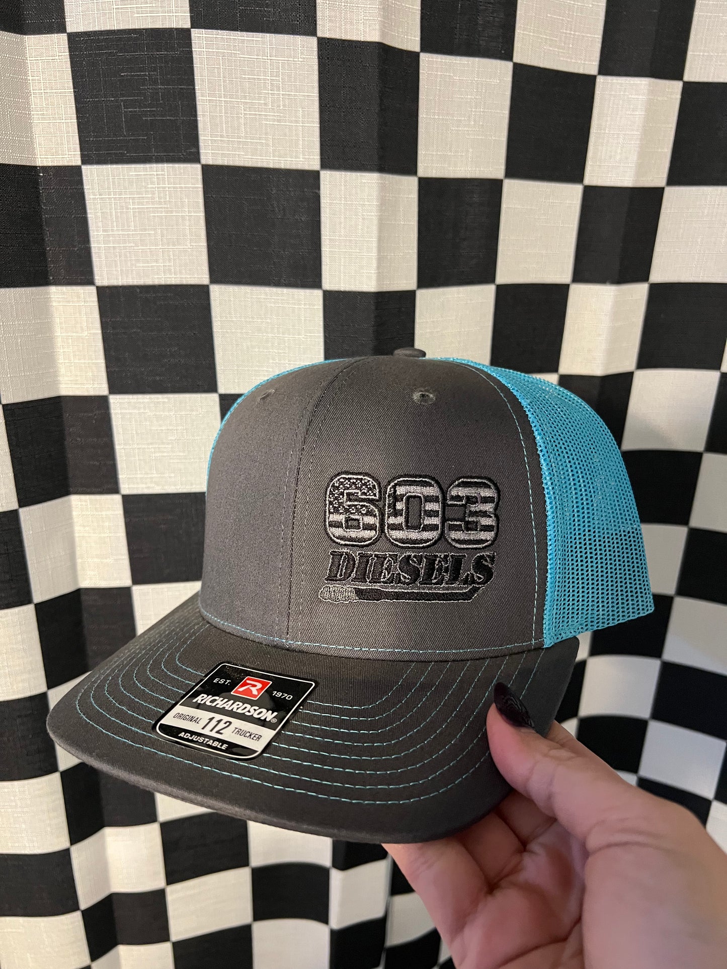 Flag Logo Embroidered Hat (colors)