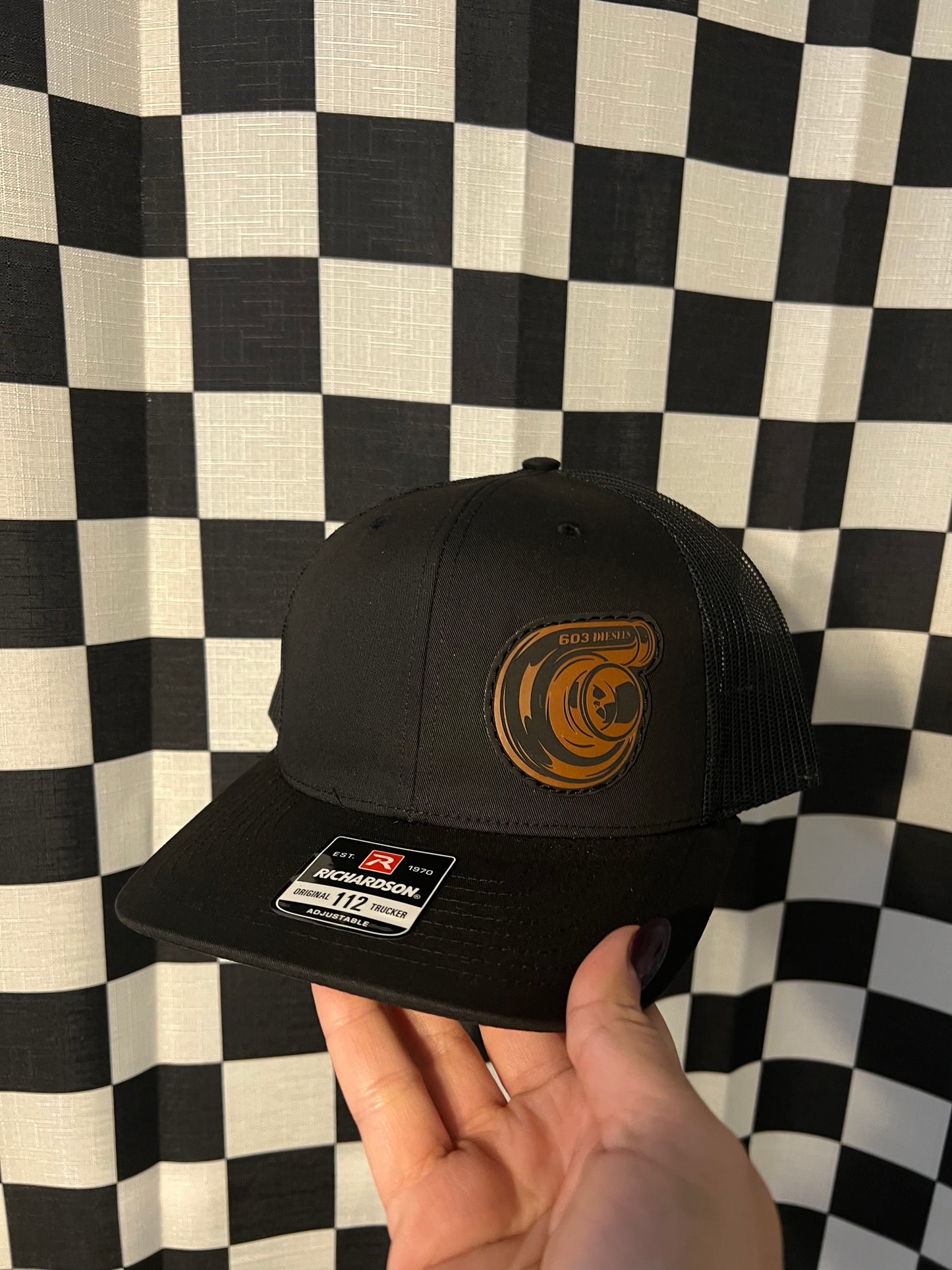 Turbo Leather Patch Richardson Hat