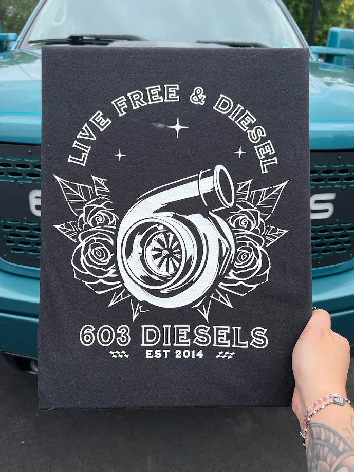 603 Diesels Roses Tshirt - 45