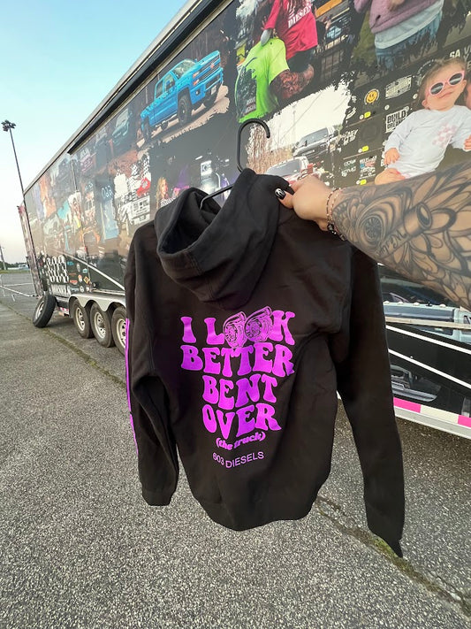 Bent Over Hoodie Violet - 31