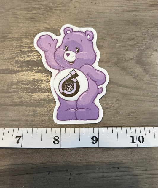 Turbo Bear Sticker