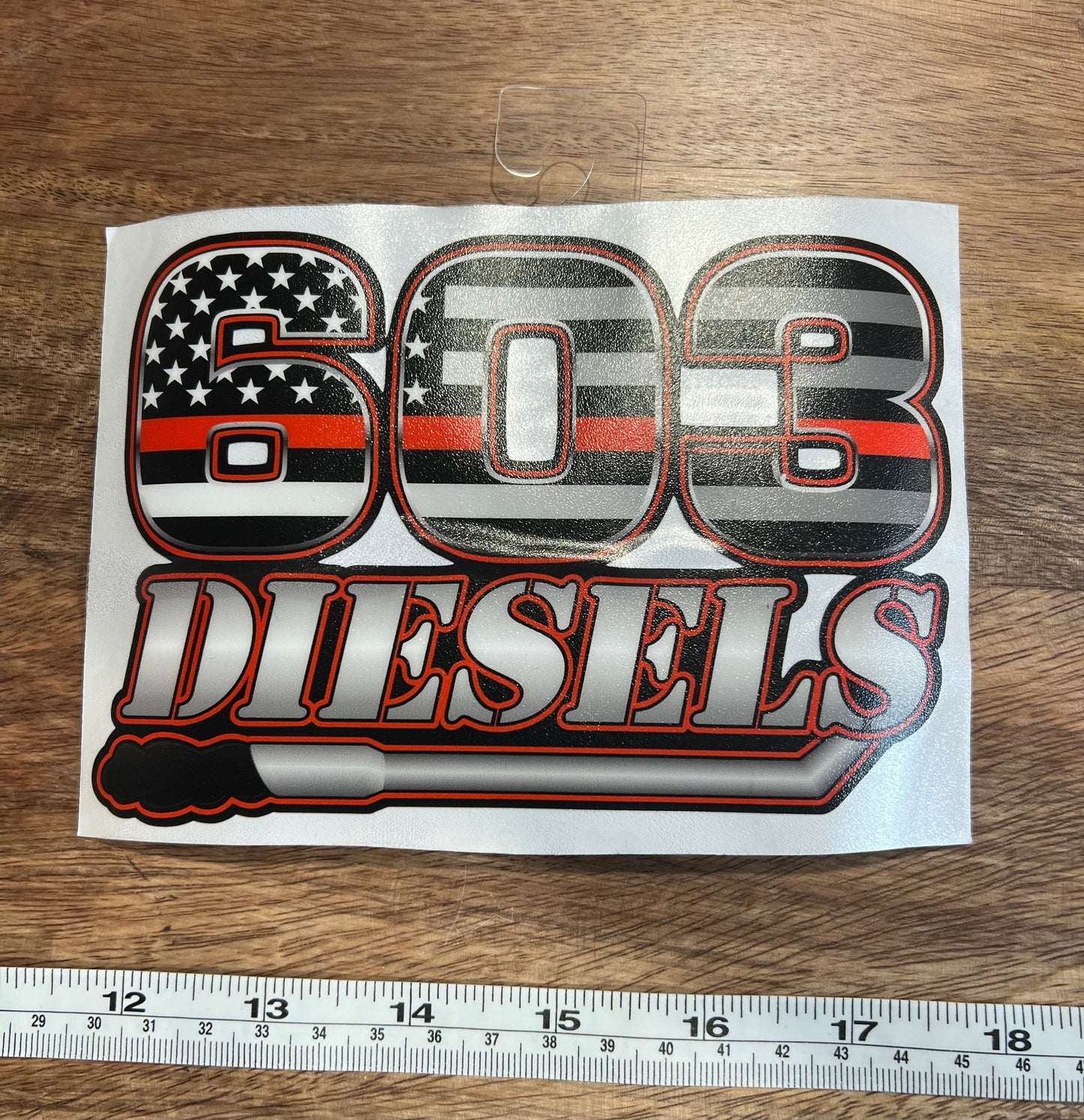 603 Diesels Classic Decal
