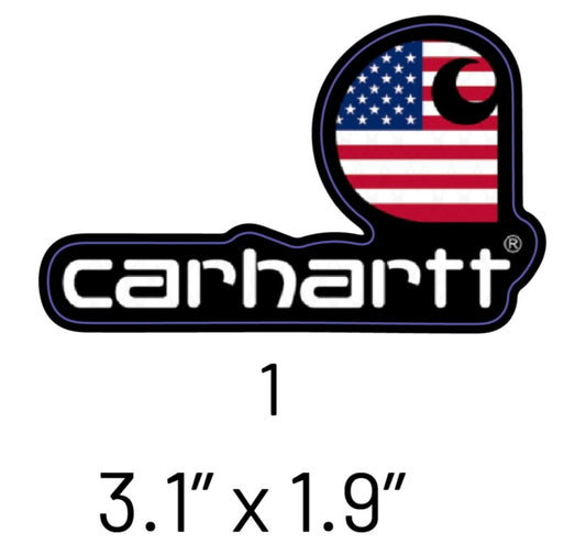 Carhartt Flag Sticker