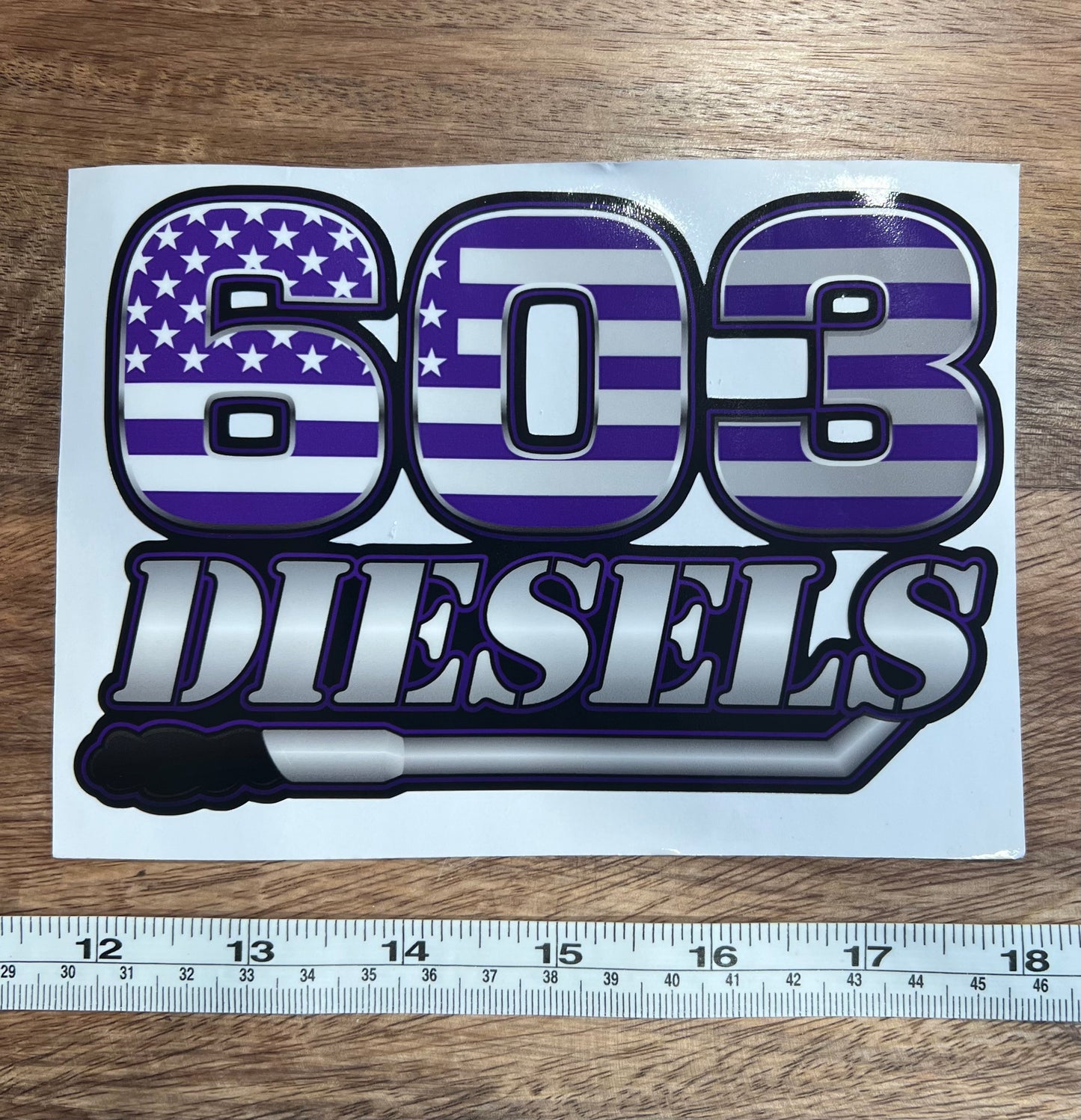603 Diesels Classic Decal