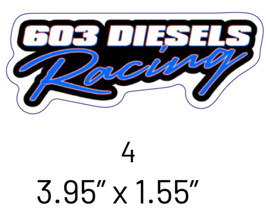 603 Diesels Racing Sticker