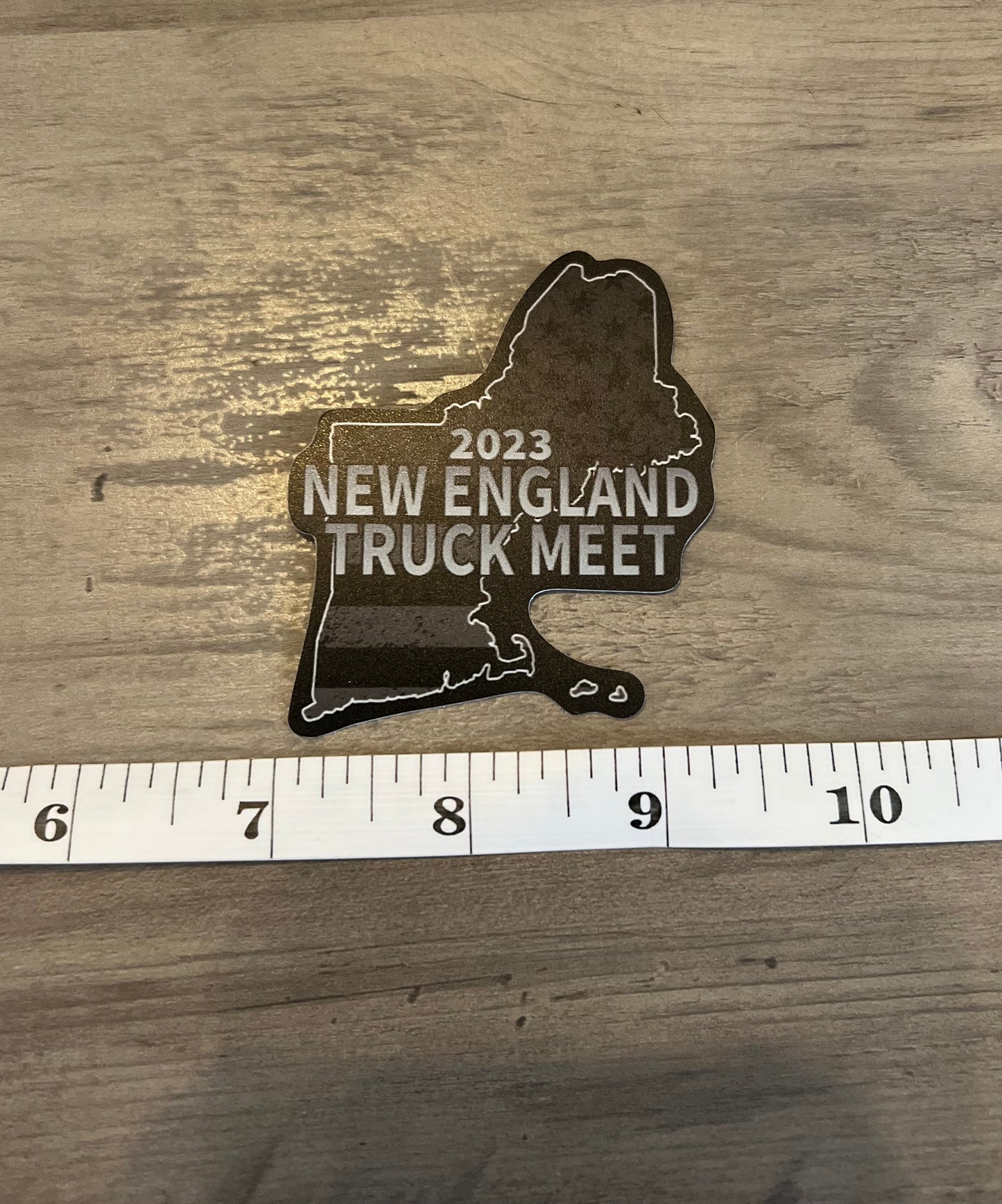 New England Truck Meet State Outline Sticker