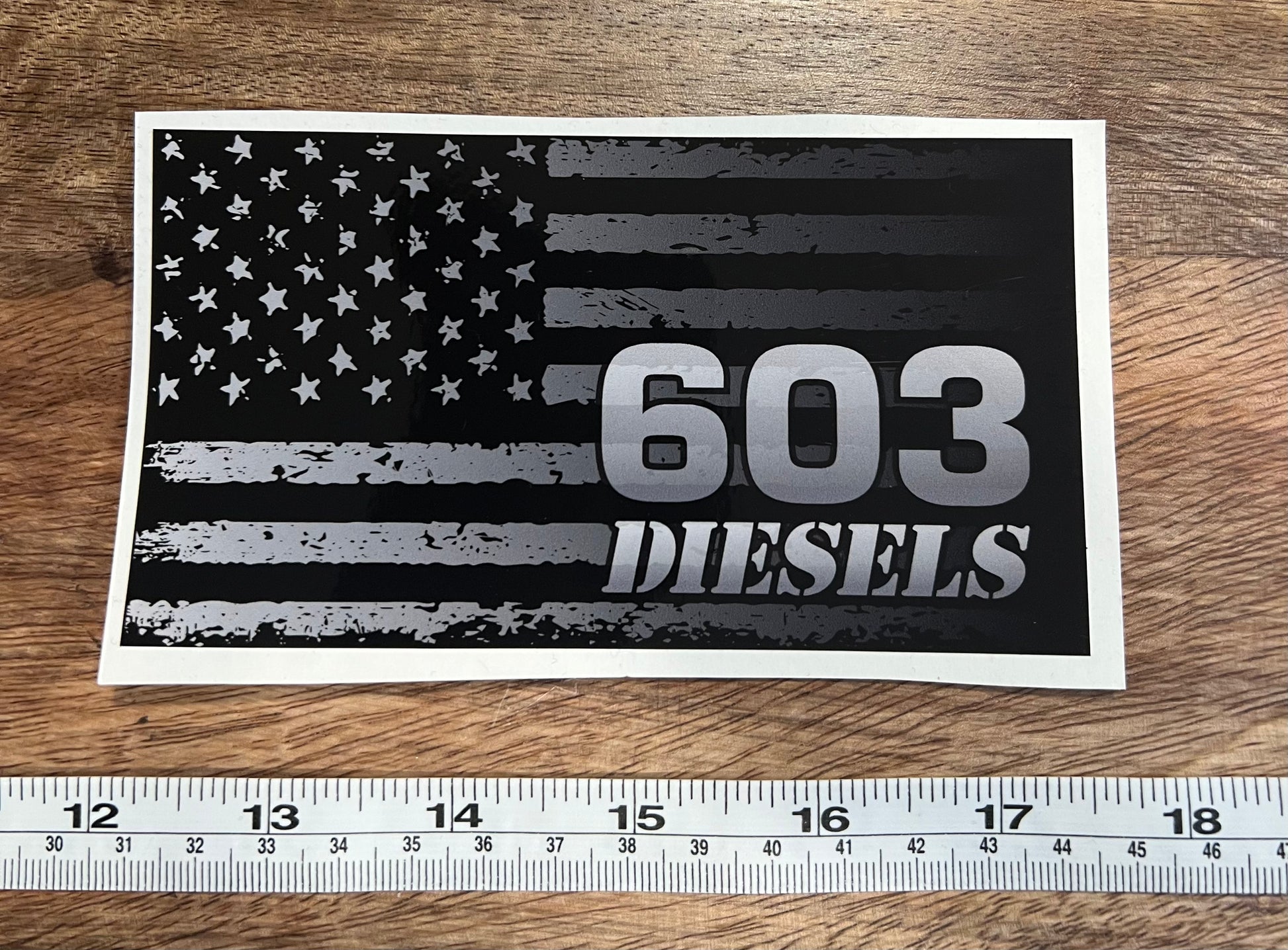 American Flag Sticker – 603 DIESELS